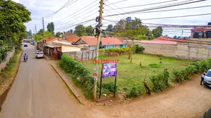 Prime Commercial Plot for Sale Fronting Tarmac in Kinoo,Muthiga