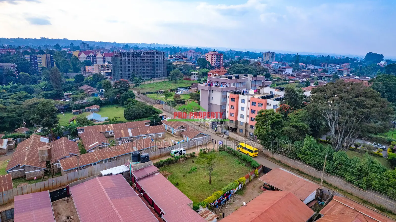 Prime Commercial Plot for Sale Fronting Tarmac in Kinoo,Muthiga