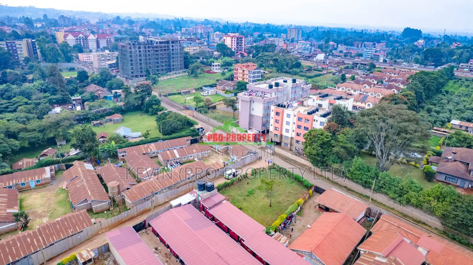 Prime Commercial Plot for Sale Fronting Tarmac in Kinoo,Muthiga