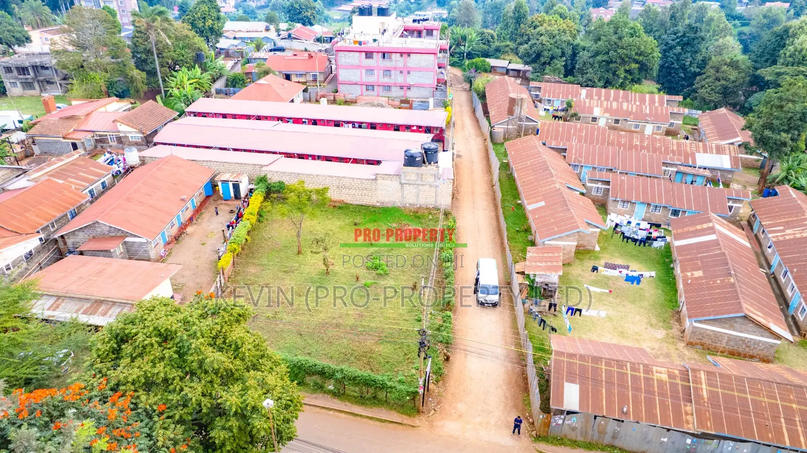 Prime Commercial Plot for Sale Fronting Tarmac in Kinoo,Muthiga