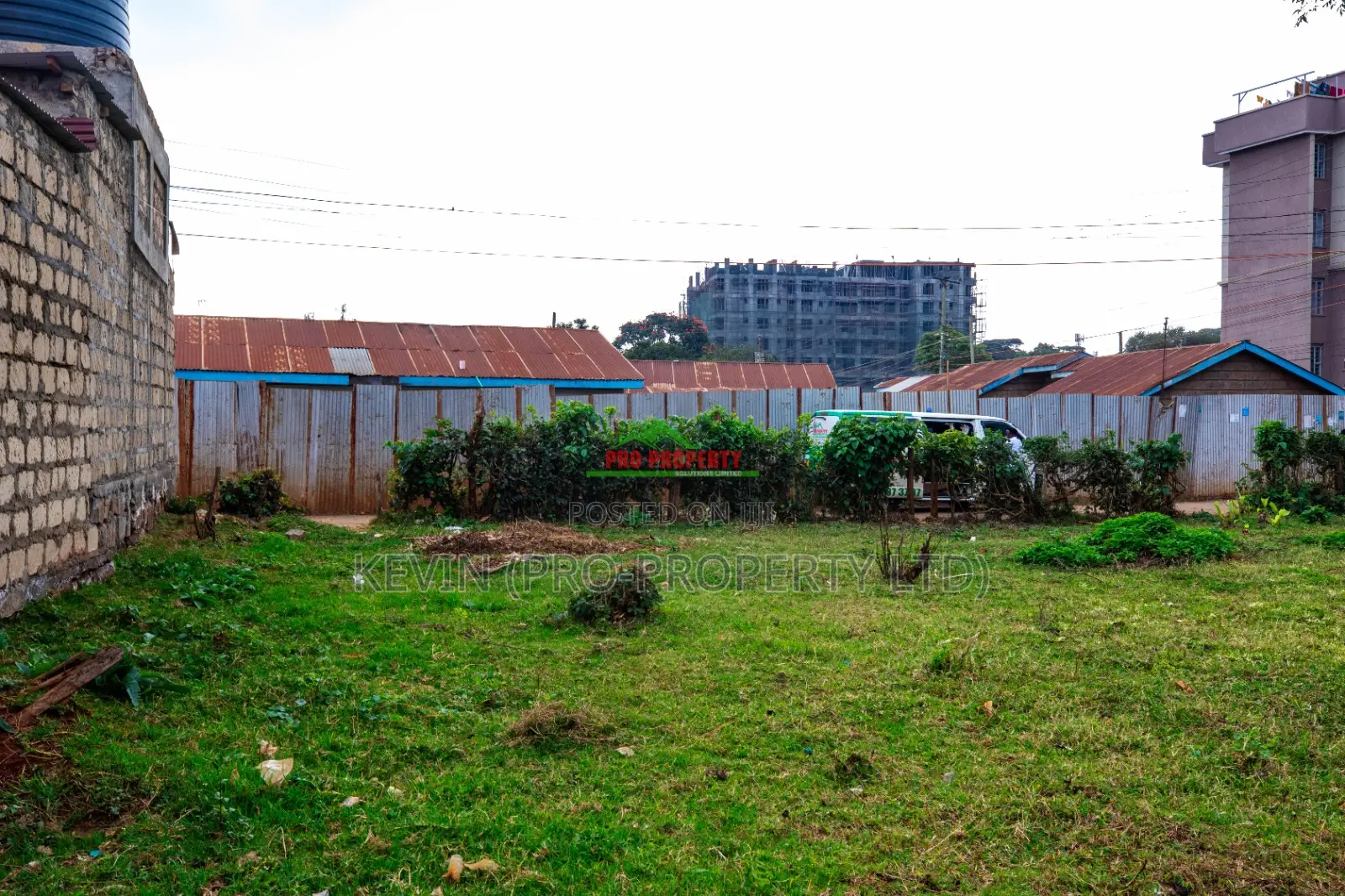 Prime Commercial Plot for Sale Fronting Tarmac in Kinoo,Muthiga