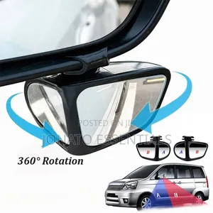 360 Adjustable Car Blind Spot Mirror Wide Angle Safety Accessory