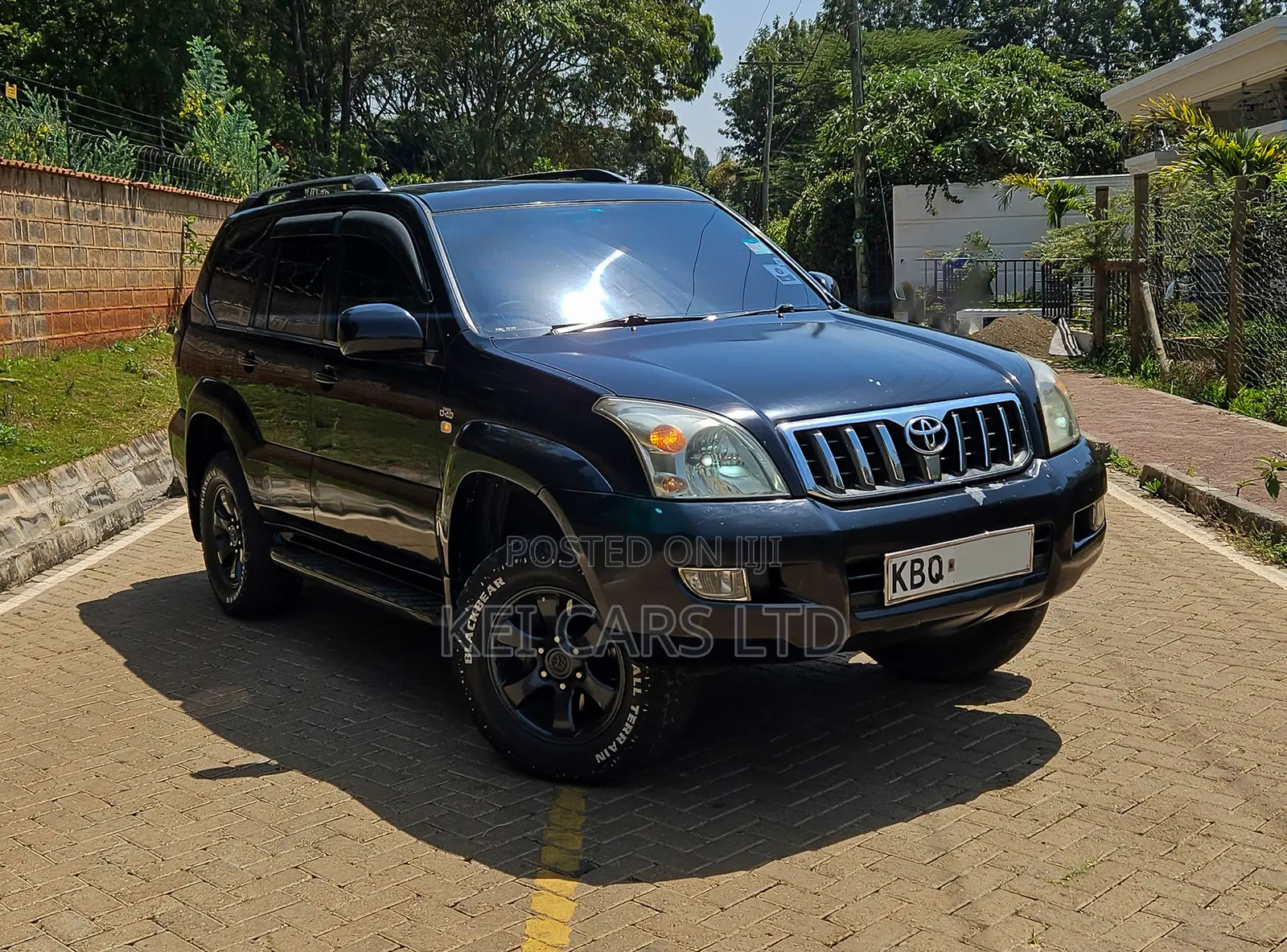 Toyota Land Cruiser 3.0 D-4D 2005 Black