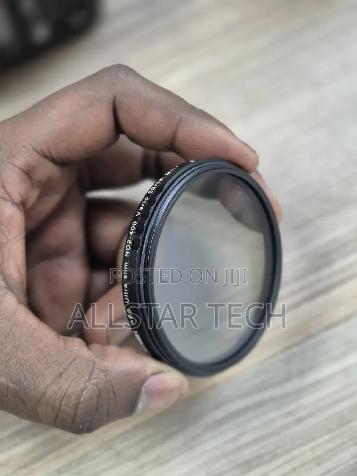 The ZOMEI ABS Ultra Slim ND2-400 (58mm) Clean.
