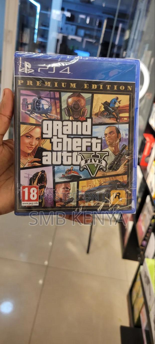 GTA 5 Premium Edition PS4 – Original Game Disc - thumbnail 2