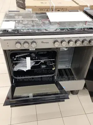 Ramtons 60*90 Stainless Steel Cooker (With Gas Compartment