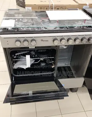 Ramtons 60*90 Stainless Steel Cooker (With Gas Compartment