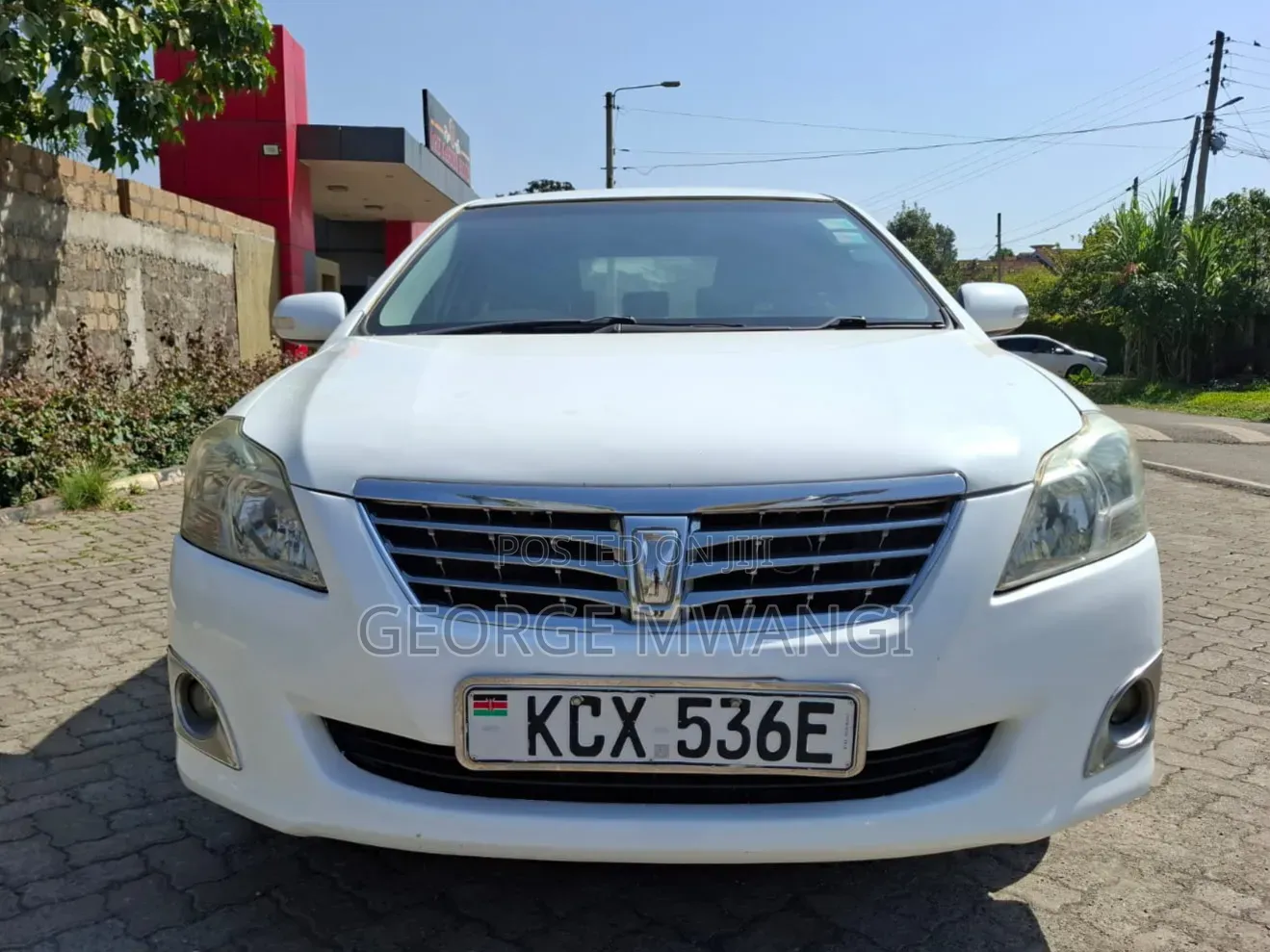 Toyota Premio 2012 White