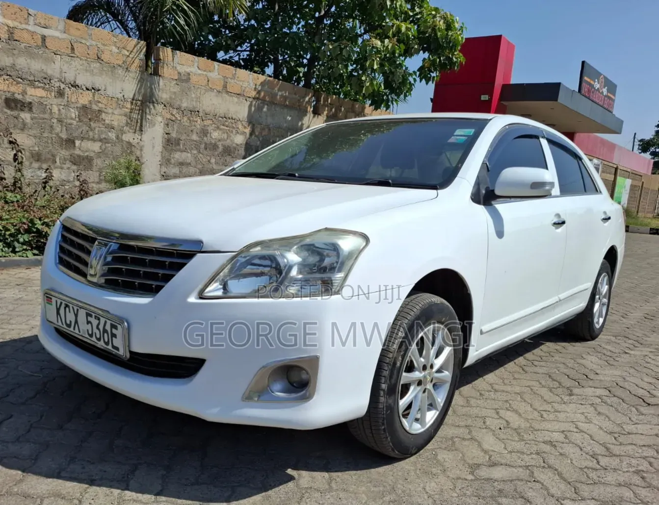 Toyota Premio 2012 White