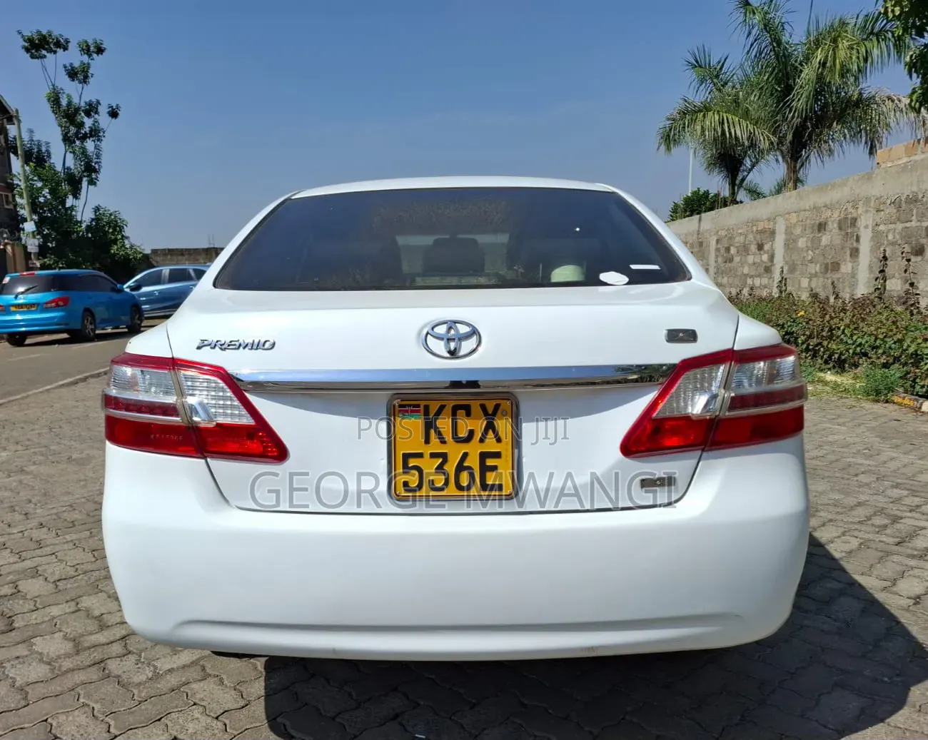 Toyota Premio 2012 White