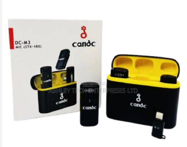 Cand DC-M4 Magnetic Wireless Microphone for Android iPhone