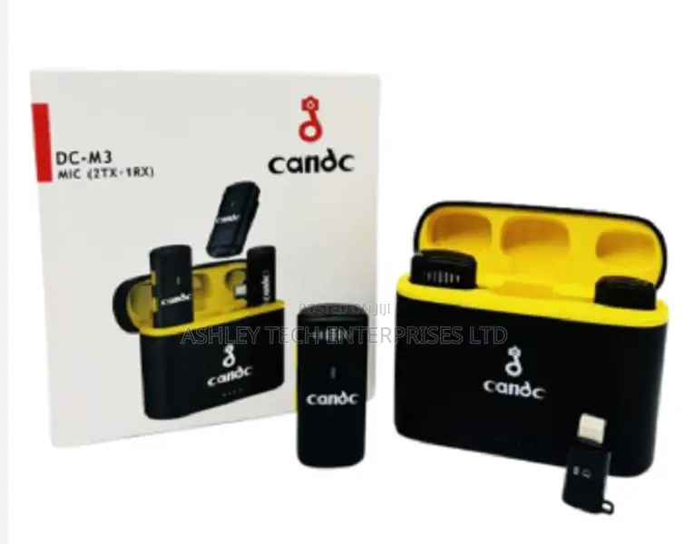 Cand DC-M4 Magnetic Wireless Microphone for Android iPhone
