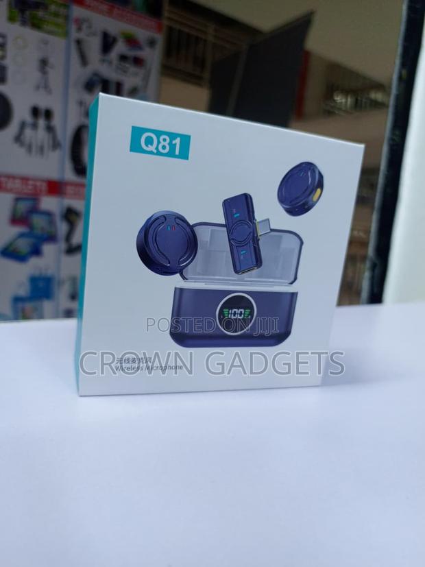 Q81 Wireless Lavalier Microphone for iPhone Android - thumbnail 2