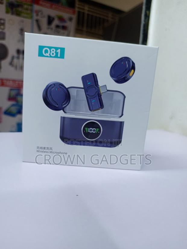 Q81 Wireless Lavalier Microphone for iPhone Android - thumbnail 3
