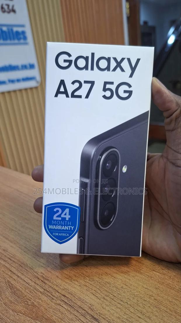 New Samsung Galaxy A27 256 GB Black - thumbnail 2