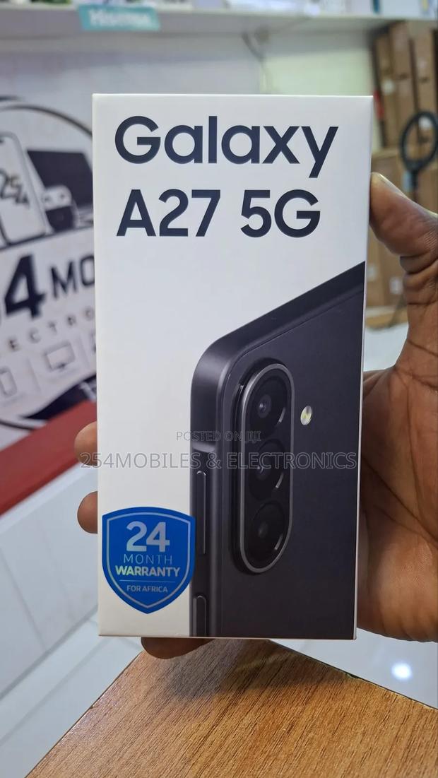 New Samsung Galaxy A27 256 GB Black - thumbnail 3
