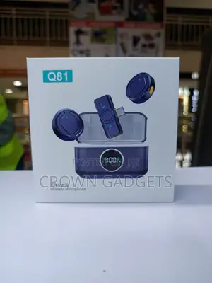 Q81 Clip-on Wireless Microphone Noise Cancelling for Vlog