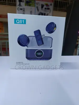 Q81 Clip-on Wireless Microphone Noise Cancelling for Vlog