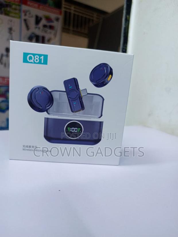 Q81 Wireless Lavalier Mic for Vlogging Live Streaming - main view