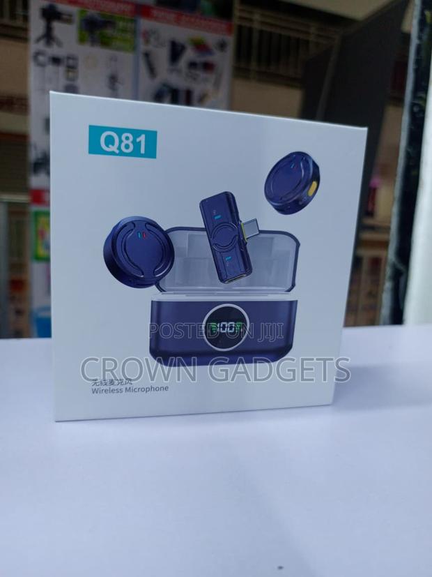 Q81 Wireless Lavalier Mic for Vlogging Live Streaming - thumbnail 2