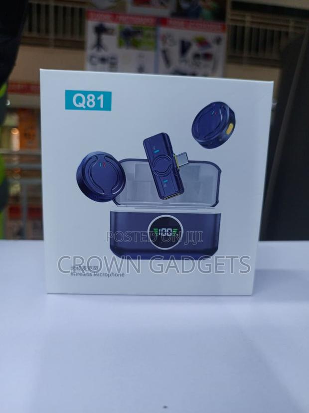 Q81 Noise Cancelling Wireless Clip Microphone for Android - thumbnail 3