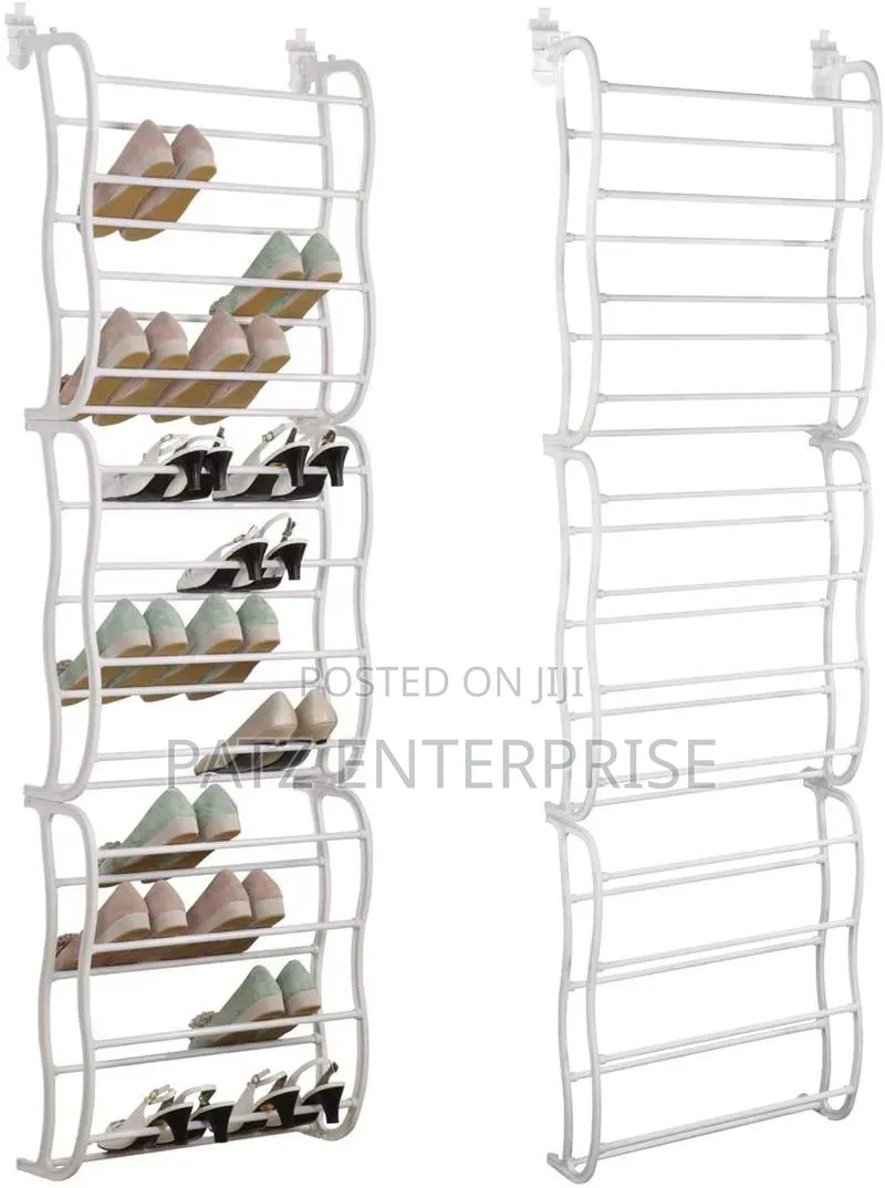 36 Pairs Over-the-Door Shoe Rack