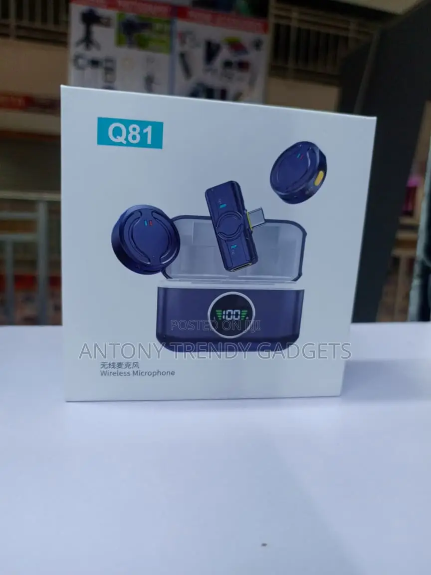 Q81 Dual Wireless Microphone Noise Reduction for Phones