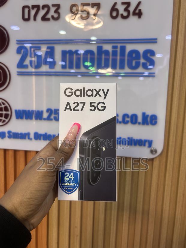 New Samsung Galaxy A27 128 GB Black - thumbnail 2