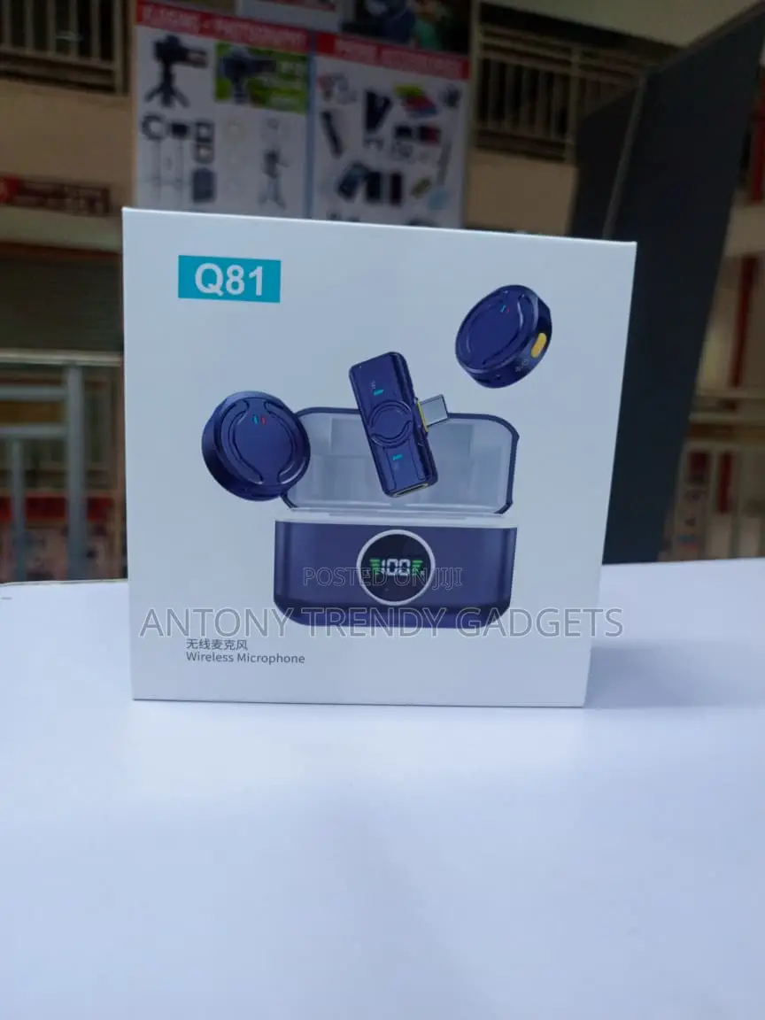 Q81 USB-C Wireless Microphone for Recording Streaming