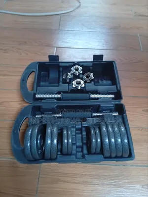 Premium 15KG Adjustable Dumbbell Set With Carrying Case