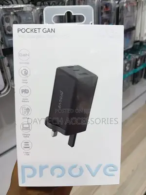 Proove Pocket GaN Charger Max 100W (2 Type-C + USB)