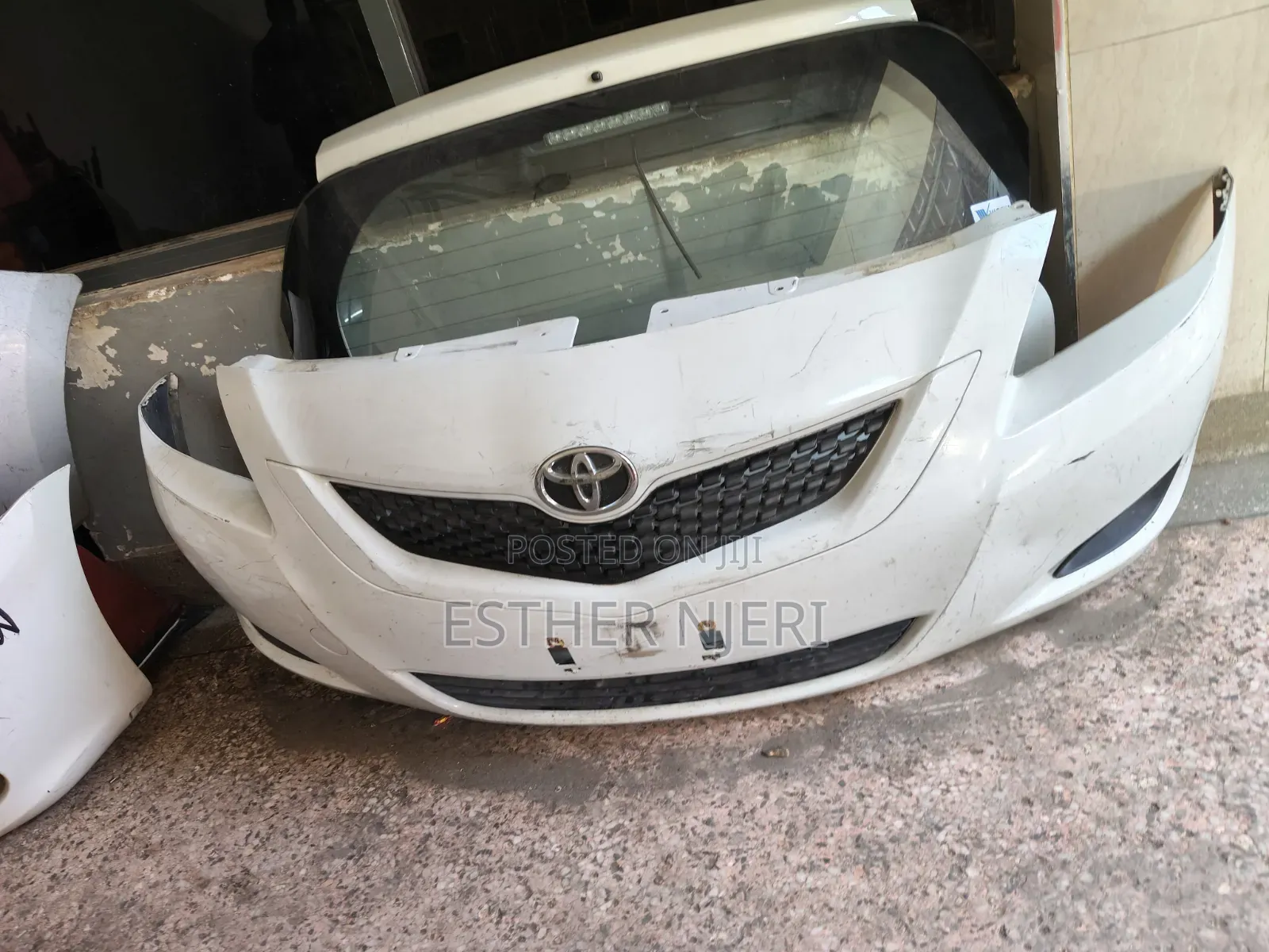 Ex Japan Toyota Belta Front Bumper