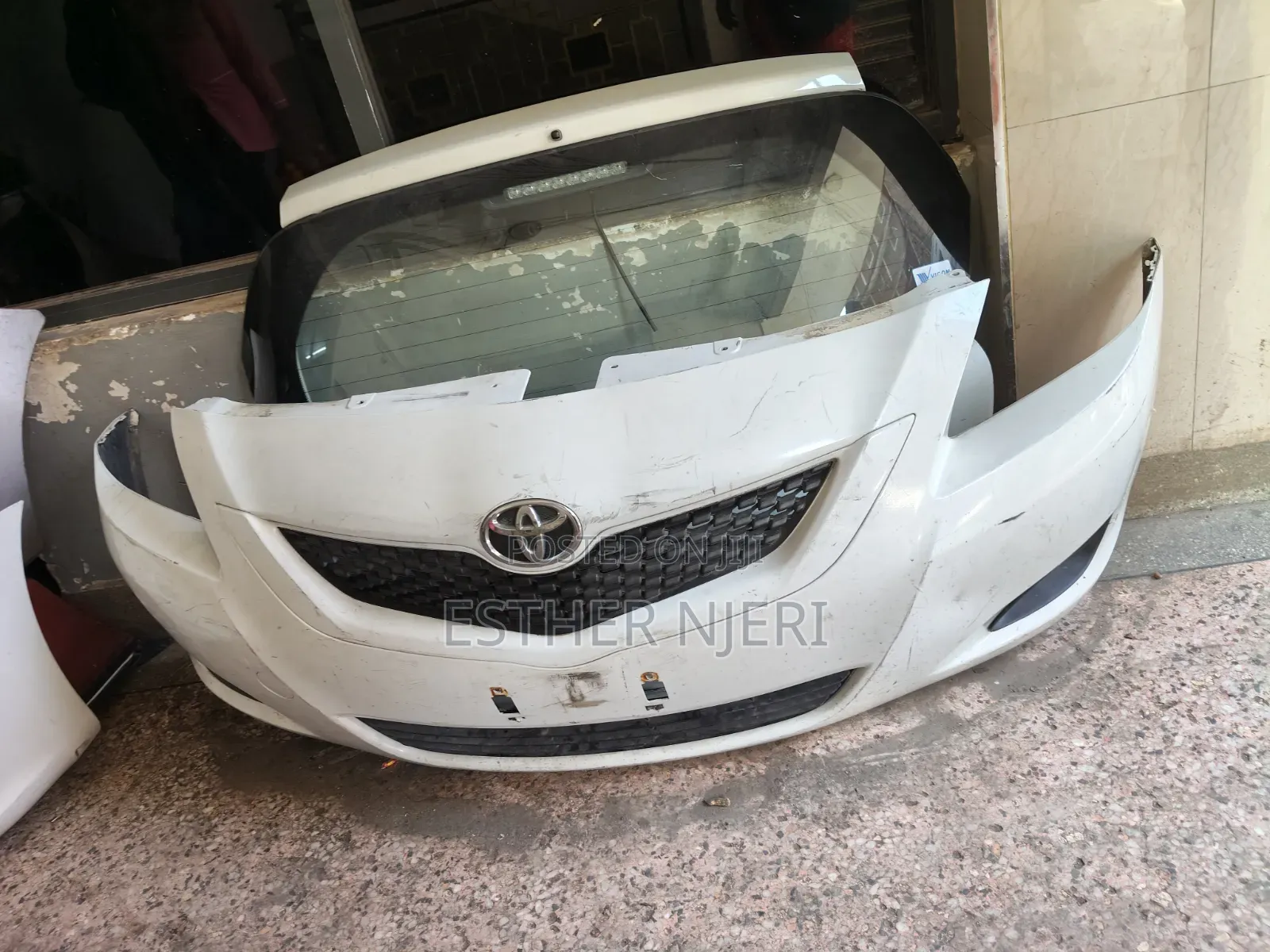 Ex Japan Toyota Belta Front Bumper