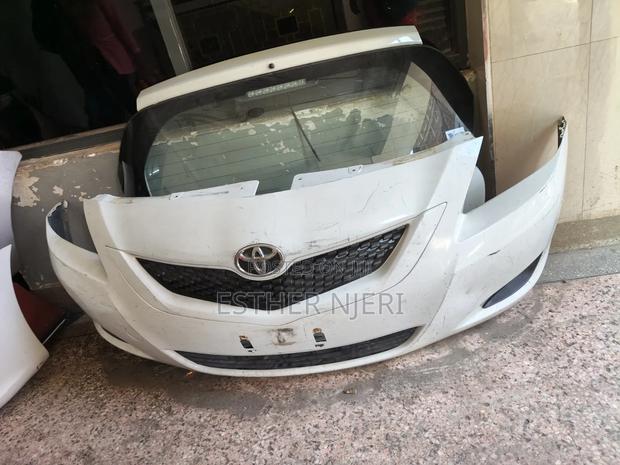 Ex Japan Toyota Belta Front Bumper - thumbnail 3