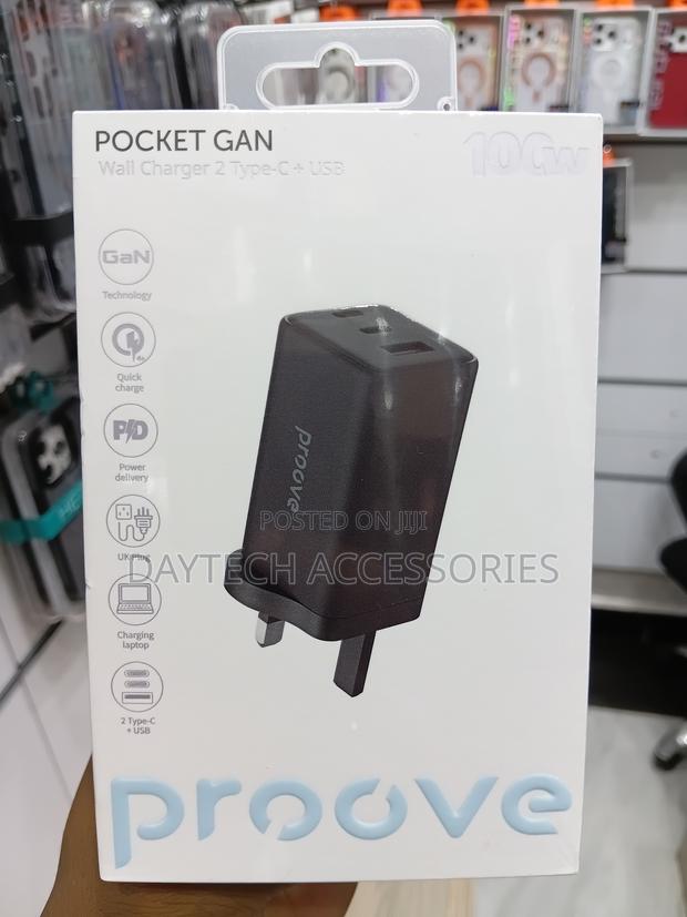 This Is a Proove Pocket GaN 100W Wall Charger UK