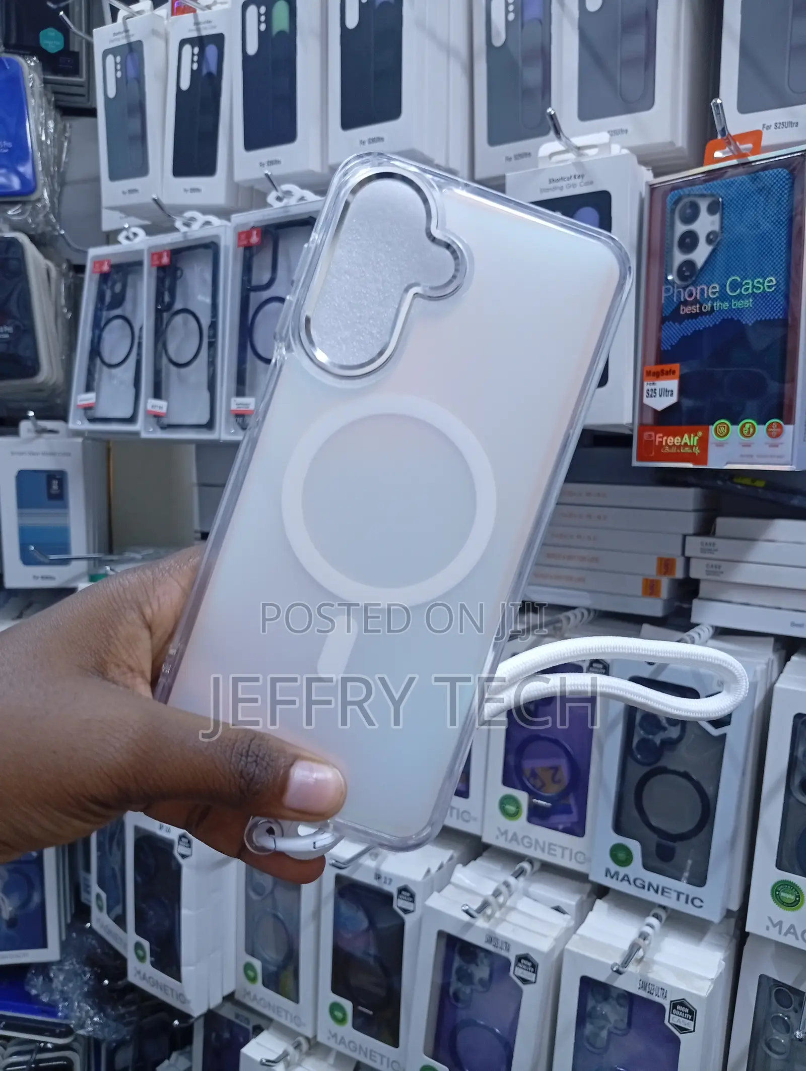 Generic Frosted MagSafe-compatible Case Designed for Samsung Galaxy A