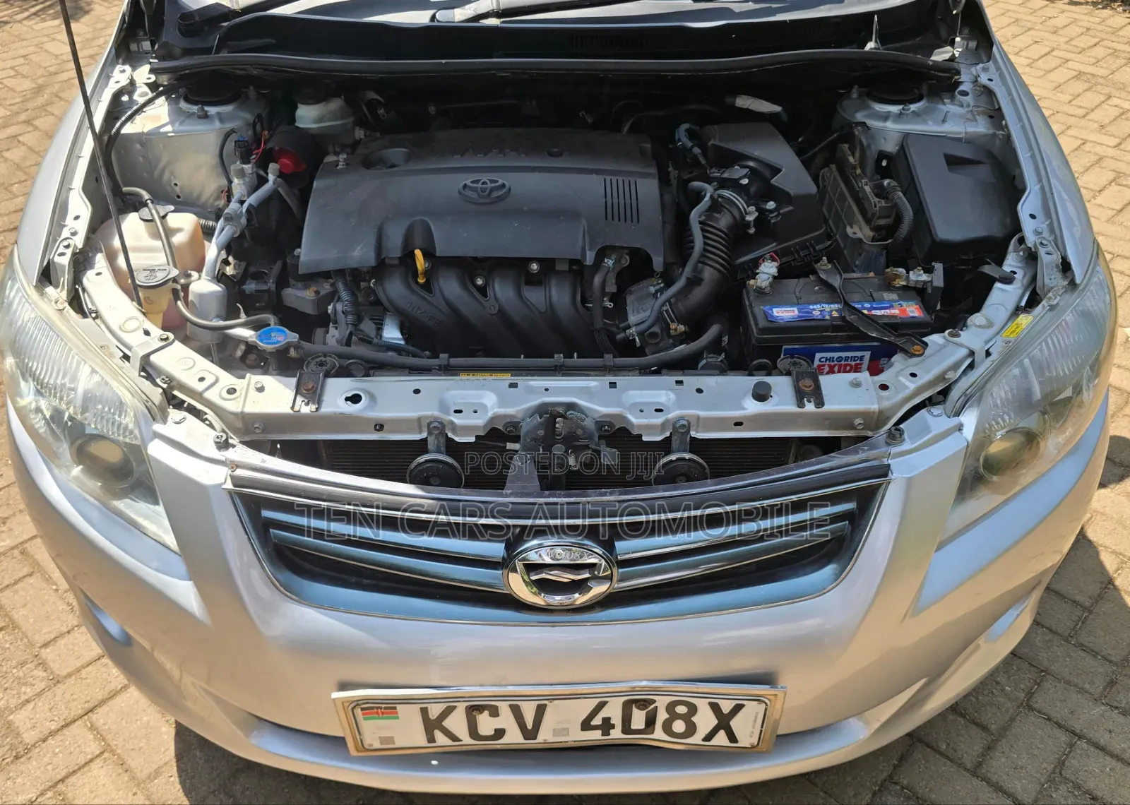 Toyota Corolla Fielder 2013 Silver