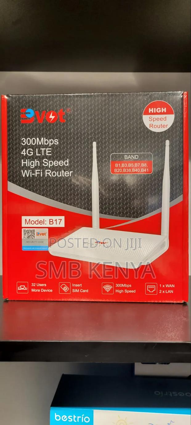 Wifi 4G Router With High Speed of 300mbps-B17