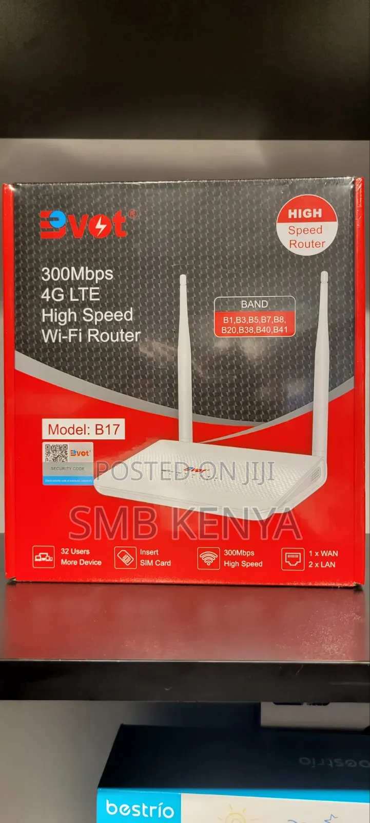 Wifi 4G Router With High Speed of 300mbps-B17