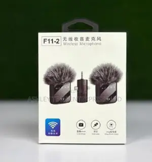 _F11-2 Dual Wireless Microphone for Android iPhone