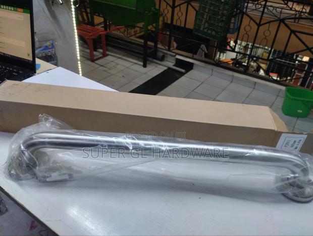 Chrome Grab Rail - main view