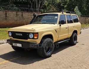Toyota Land Cruiser Wagon 1981 Beige