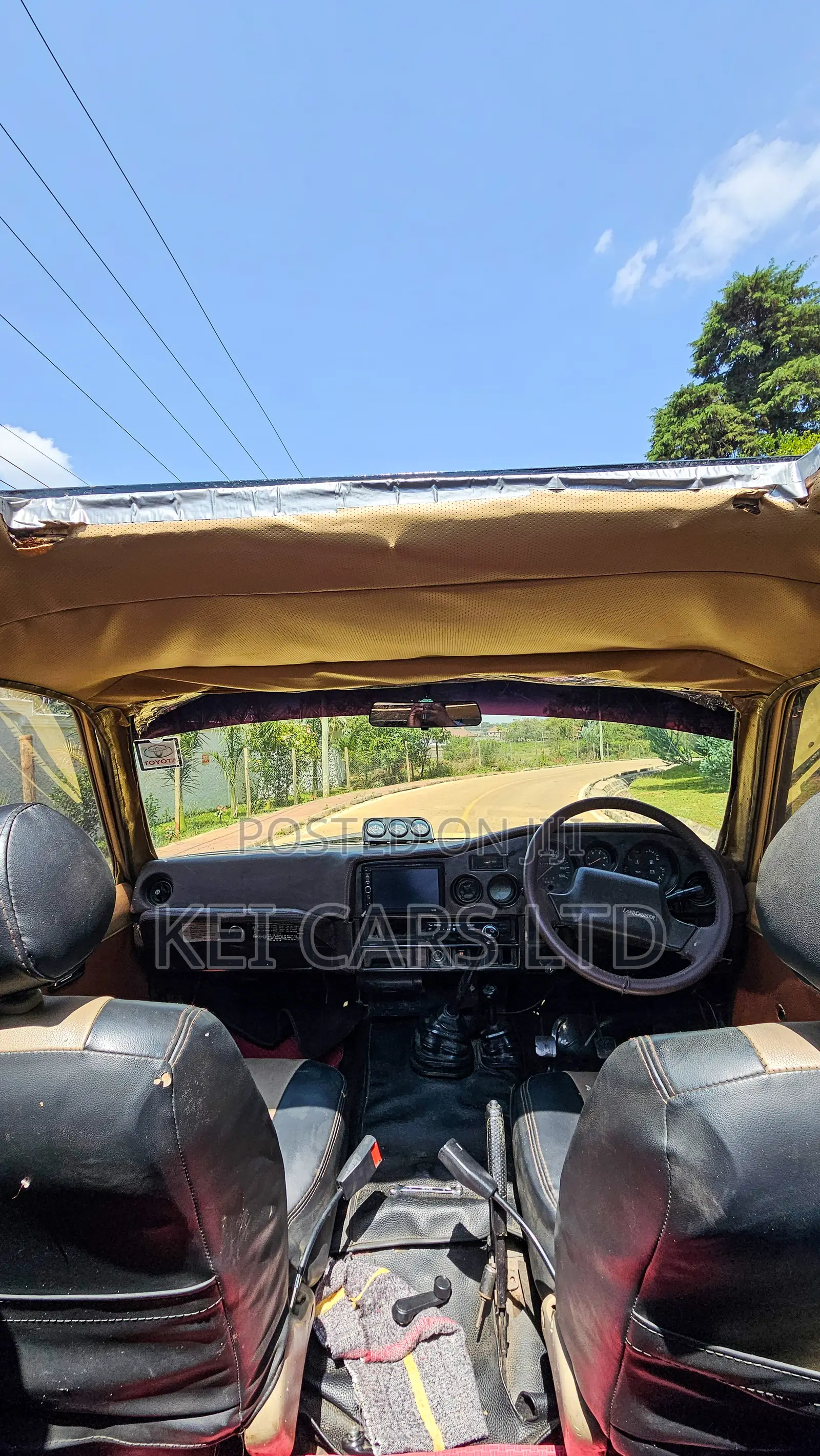 Toyota Land Cruiser Wagon 1981 Beige