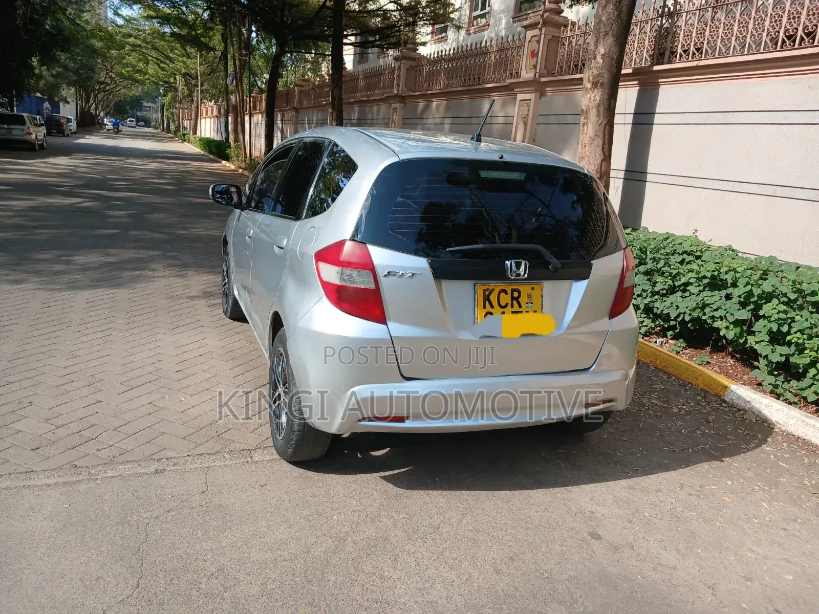 Honda Fit 2012 Silver
