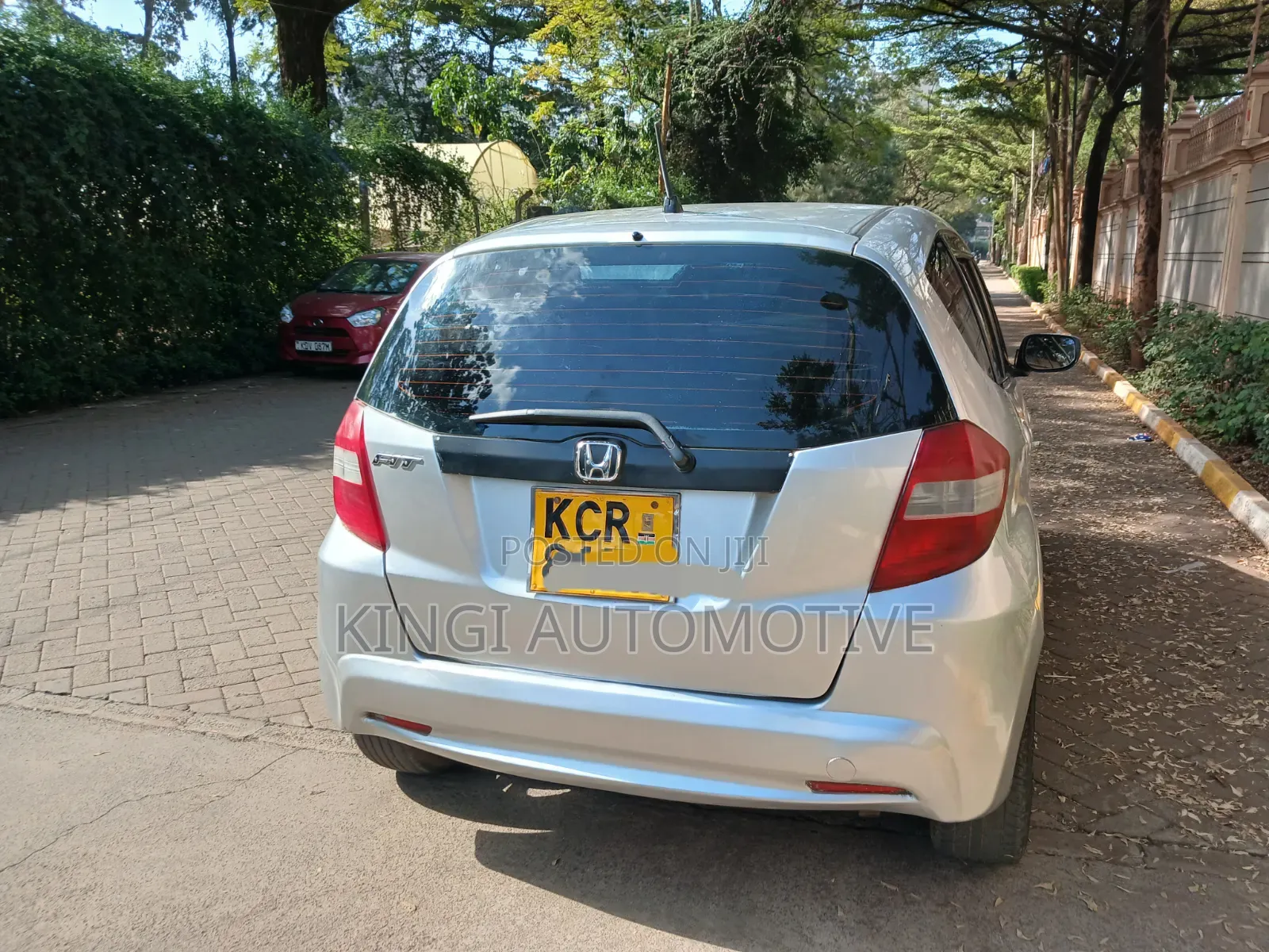 Honda Fit 2012 Silver