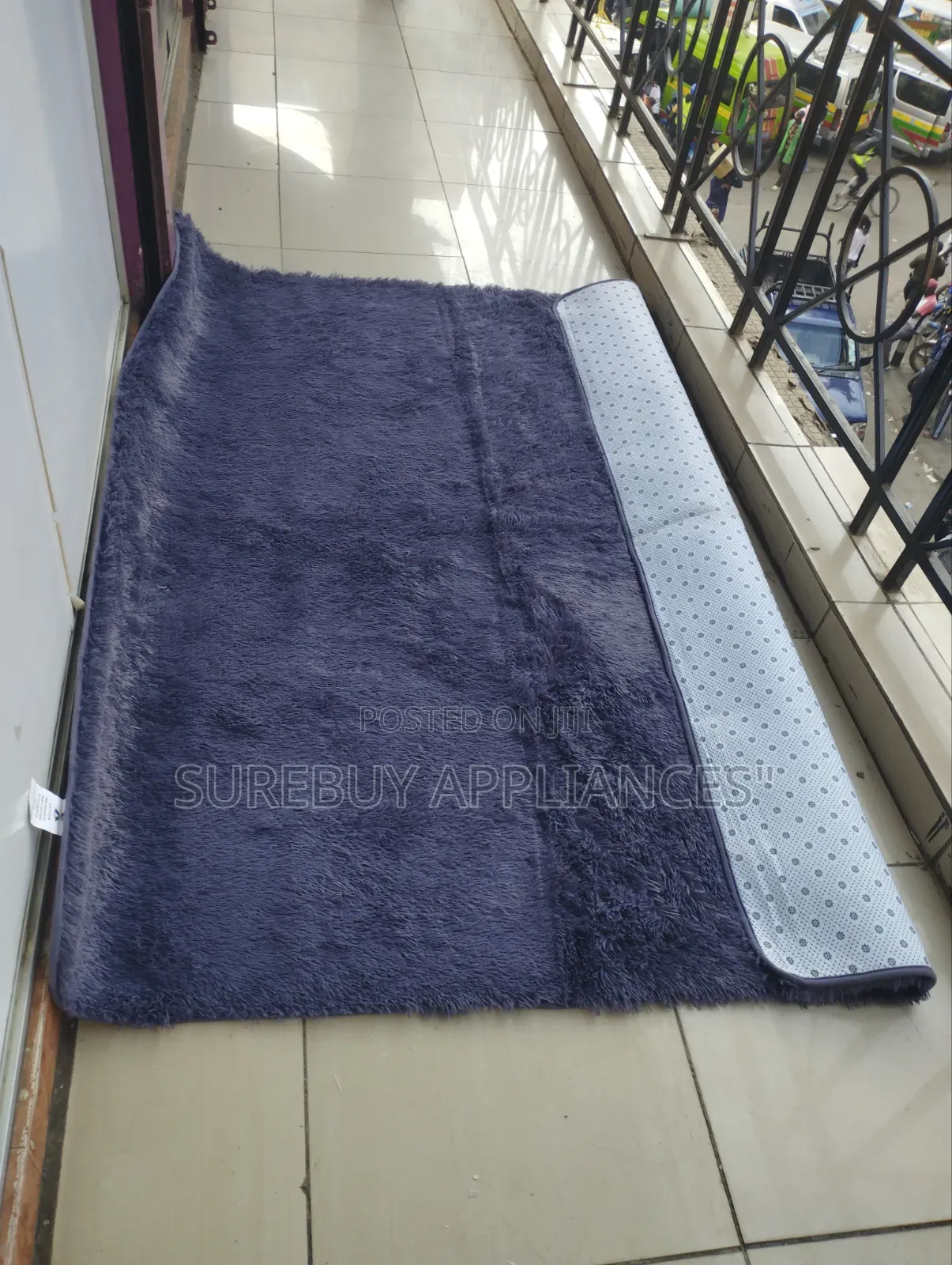 5×8 Ft Plain Non-Patched Fluffy Carpet – Soft Area Rug