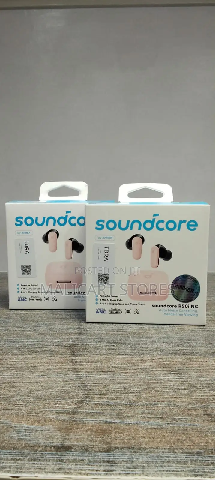 Anker Soundcore R50i NC Pink Earbuds