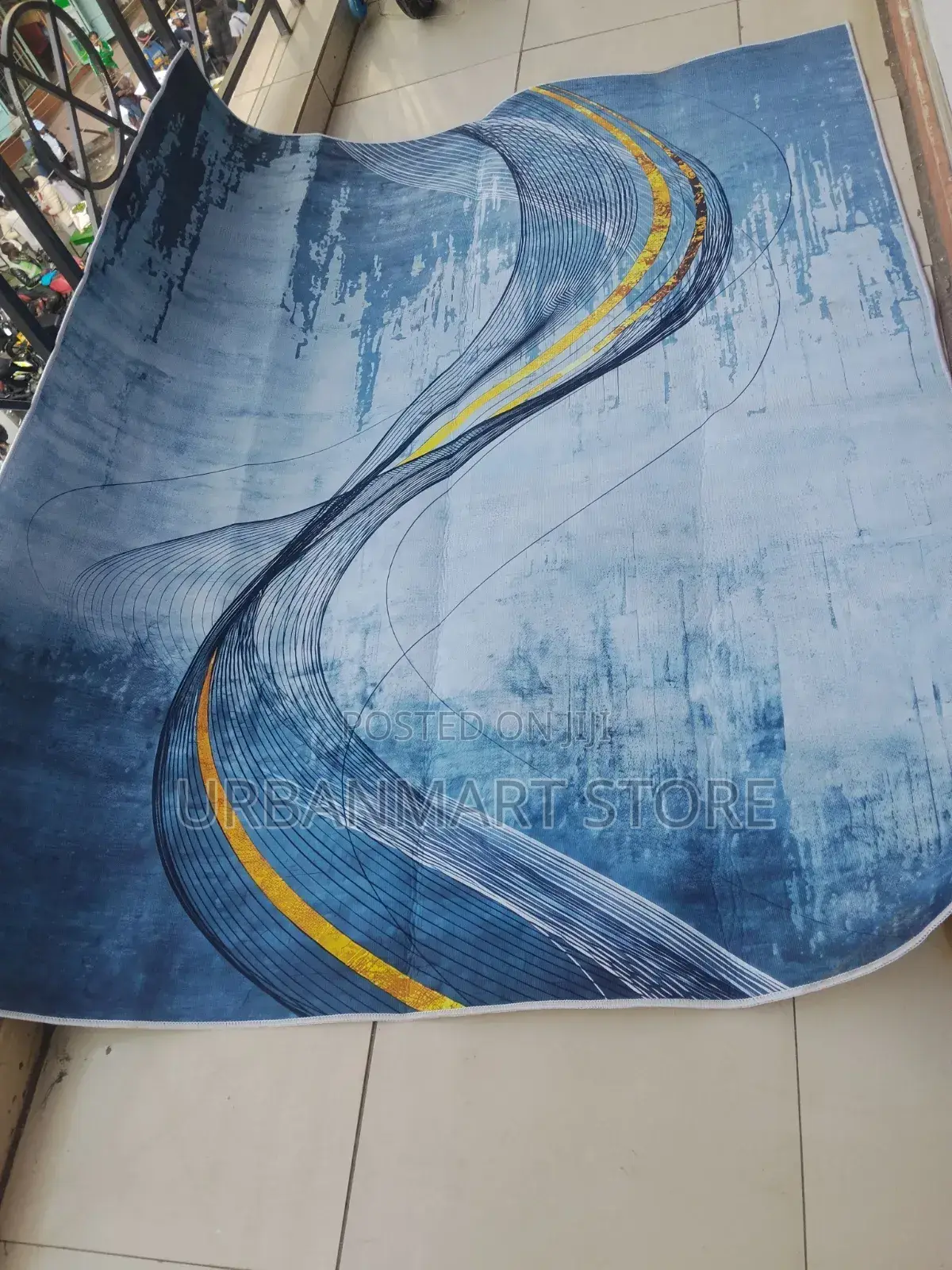 Premium 3D Carpet 5x8 Non Slip Design