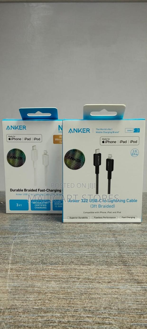 Anker 322 USB-C to Lightning Cable (3ft) - main view