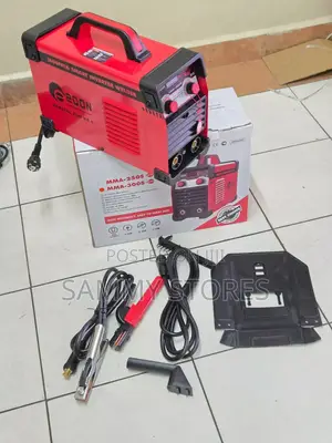Portable Electric Stick Welder With Welding Mask, Electrode Holder